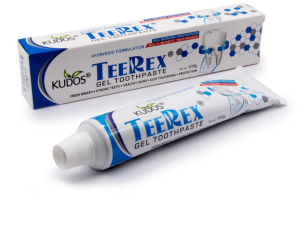 Зубная паста-гель Тирекс Кудос (Teerex Gel Toothpaste), KUDOS, 100г Зубная паста-гель Тирекс Кудос (Teerex Gel Toothpaste), KUDOS, 100г