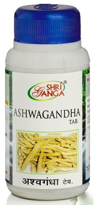 Ашваганда (Ashwagandha) Shri Ganga, 120 таб. Ашваганда (Ashwagandha) Shri Ganga, 120 таб.
