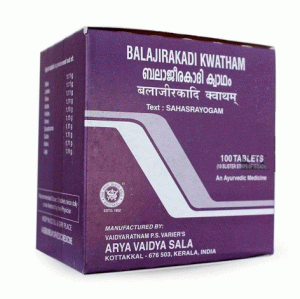 Баладжиракади Кватхам (Balajirakadi Kwatham), Kottakkal, 10 таб. / 100 таб.