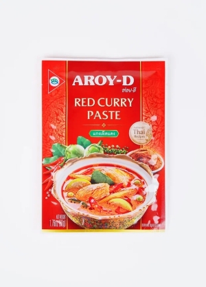 Паста Карри красная, Aroy-D, 50г/400г