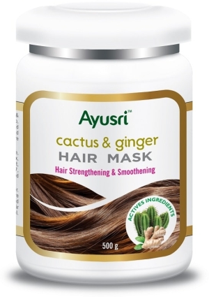Маска для волос Укрепляющая с Кактусом и Имбирем (Cactus and Ginger Hair Mask) Ayusri, 500 г Маска для волос Укрепляющая с Кактусом и Имбирем (Cactus and Ginger Hair Mask) Ayusri, 500 г