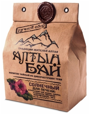 Травяной чай Солнечный, для печени, Алтын Бай, 100 г Травяной чай Солнечный, для печени, Алтын Бай, 100 г