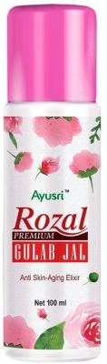Розовая вода (Rozal Gulab Jal) Ayusri, 100 мл