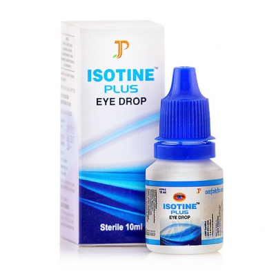 Айсотин-плюс, глазные капли, (Isotine plus) Jagat Pharma, 10 мл