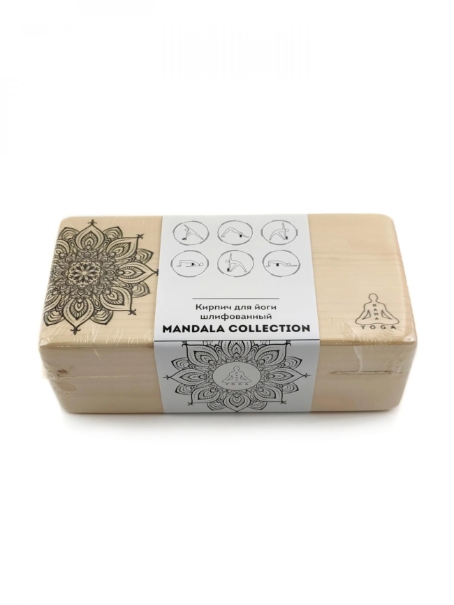 -40% Кирпич для йоги Mandala, Rama Yoga, 23х11х8 см -40% Кирпич для йоги Mandala, Rama Yoga, 23х11х8 см