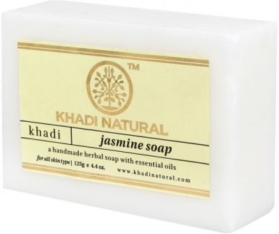 Мыло натуральное глицериновое Жасмин (Jasmine Soap) Khadi, 125г