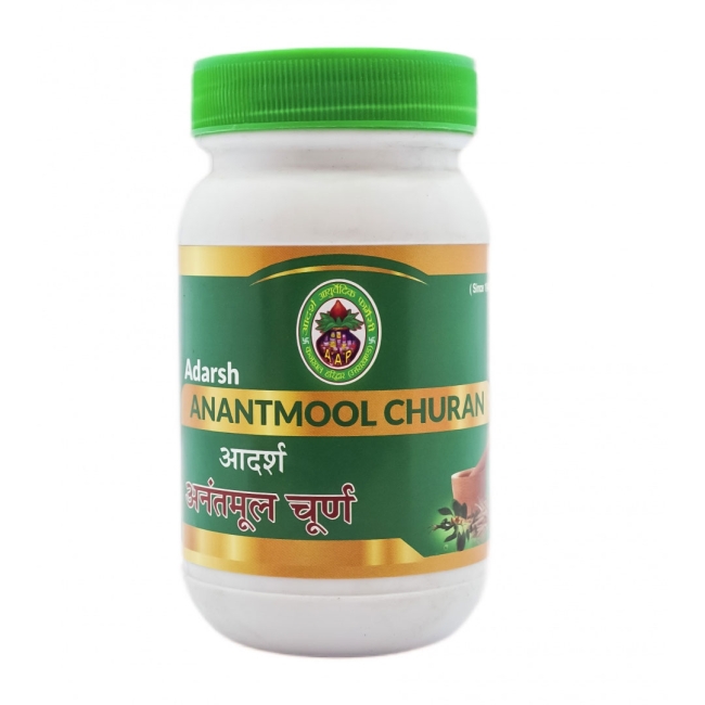 Анантамул Чурна (Anantmool Churan (Sariva)), Adarsh, 100 г Анантамул Чурна (Anantmool Churan (Sariva)), Adarsh, 100 г
