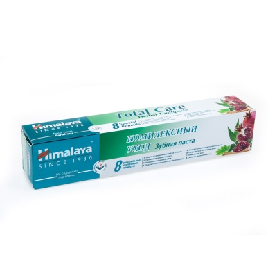 Зубная паста комплексный уход (Total Care) Himalaya Herbals, 50мл