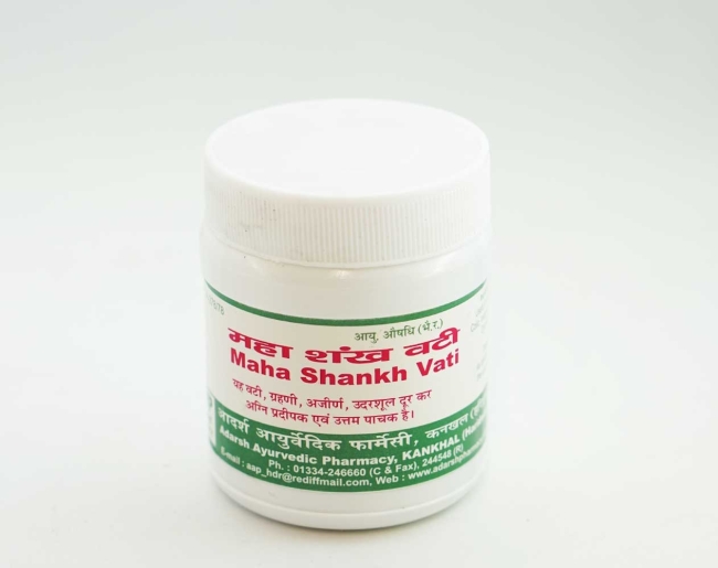 Маха Шанкх Вати (Maha Shankh Vati), Adarsh, 40 г Маха Шанкх Вати (Maha Shankh Vati), Adarsh, 40 г