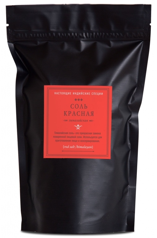 Соль красная гималайская (Red Salt Powder) Золото Индии, 80г/500г/1кг