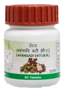 Лавангади вати (Lavangadi Vati), Divya/Patanjali, 80 таб.  