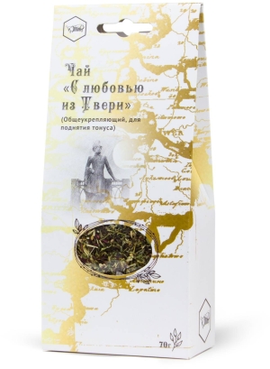 С любовью из Твери, чай общеукрепляющий, Жива, 70 г С любовью из Твери, чай общеукрепляющий, Жива, 70 г