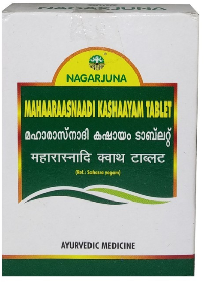 Махараснади Кашаям (Mahaaraasnaadi Kashaayam), Nagarjuna, 100 таб Махараснади Кашаям (Mahaaraasnaadi Kashaayam), Nagarjuna, 100 таб