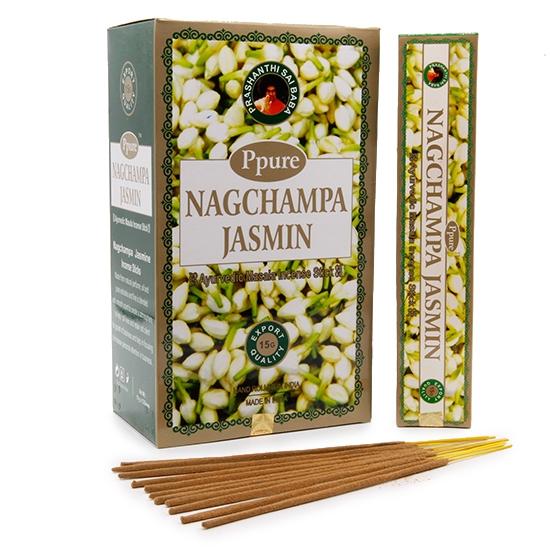 Благовония Нагчампа Жасмин (NS Nagchampa Jasmine) PPURE, 15г Благовония Нагчампа Жасмин (NS Nagchampa Jasmine) PPURE, 15г