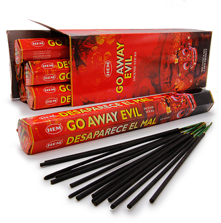 Благовония От злых сил (Hexa Go Away Evil) HEM, 20г Благовония От злых сил (Hexa Go Away Evil) HEM, 20г
