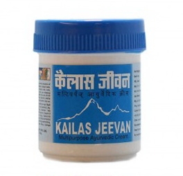 Кайлаш Дживан, многофункциональный аюрведический крем (Kailas Jeevan), 60г Кайлаш Дживан, многофункциональный аюрведический крем (Kailas Jeevan), 60г