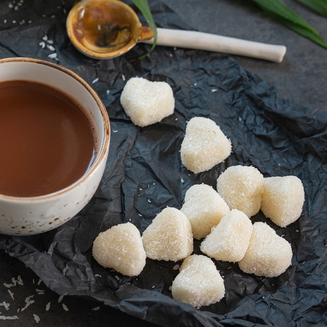 Конфеты из Кокоса Коконесса с Манго, Coconessa, 90г Конфеты из Кокоса Коконесса с Манго, Coconessa, 90г