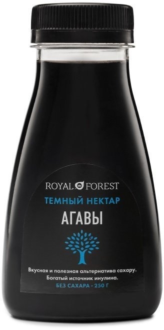 Сироп Агавы темный Royal Forest, Транскэроб, 250 г Сироп Агавы темный Royal Forest, Транскэроб, 250 г