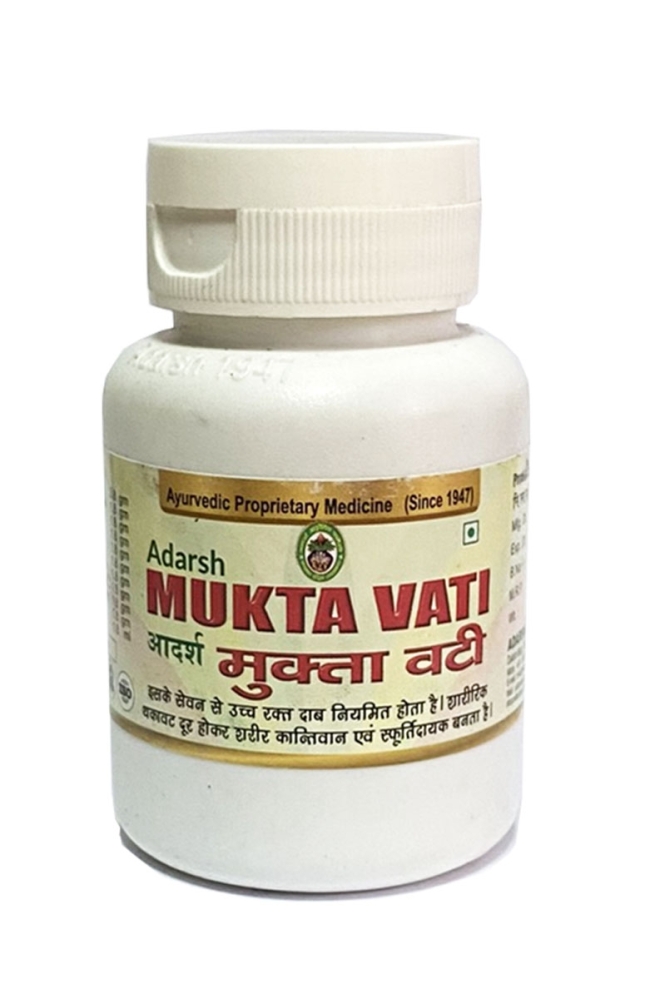 Мукта Вати (Mukta Vati) Adarsh, таблетки, 40г Мукта Вати (Mukta Vati) Adarsh, таблетки, 40г