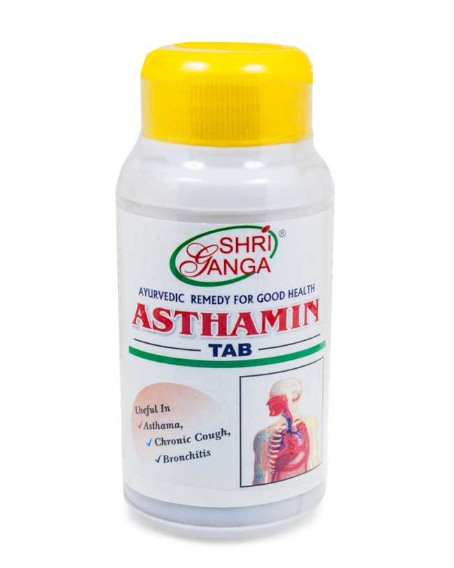 Астамин (Asthamin) Shri Ganga, 100 таб Астамин (Asthamin) Shri Ganga, 100 таб