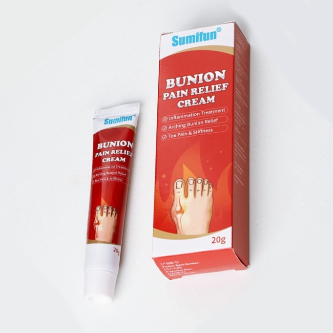 Буньён Пейн Релиф (Bunion Pain Relief cream Sumifun) крем для лечения подагры и деформации суставов, 20 г Буньён Пейн Релиф (Bunion Pain Relief cream Sumifun) крем для лечения подагры и деформации суставов, 20 г