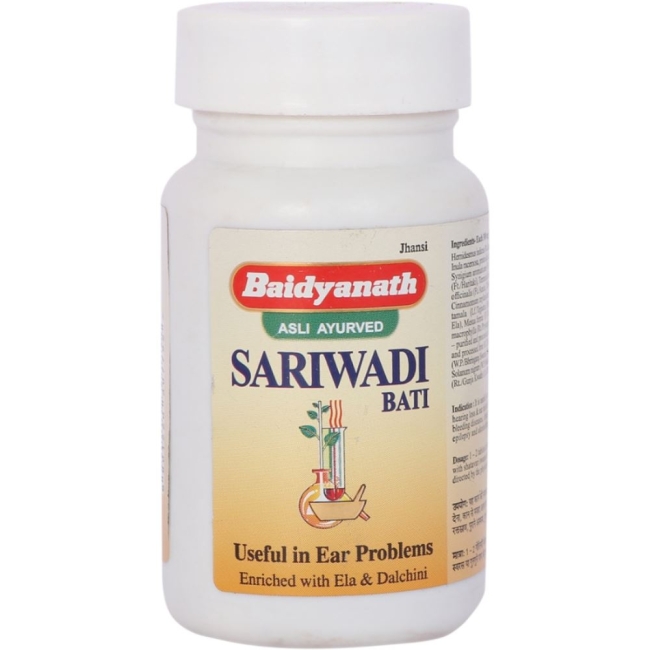 Саривади Бати (Sariwadi Bati), Baidyanath, 80 таб. Саривади Бати (Sariwadi Bati), Baidyanath, 80 таб.