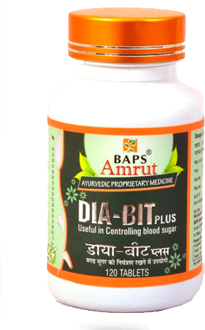 Диа-Бит Плюс (Dia-Bit Plus), Baps Amrut, 120таб Диа-Бит Плюс (Dia-Bit Plus), Baps Amrut, 120таб