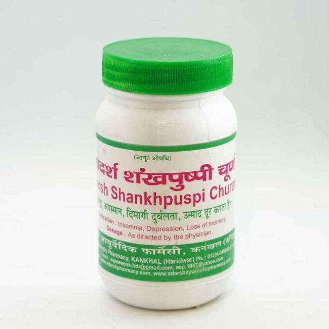 Шанкхапушпи Чурна (Shankhpuspi Churan), Adarsh, 100 г Шанкхапушпи Чурна (Shankhpuspi Churan), Adarsh, 100 г