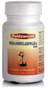 Ширашулади Ваджра Рас (Shirahshuladiwajra Ras), Baidyanath, 40 таблеток Ширашулади Ваджра Рас (Shirahshuladiwajra Ras), Baidyanath, 40 таблеток