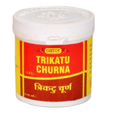 - 25% Трикату чурна (Trikatu Churna), Vyas, 100г (срок до 31/12/25)